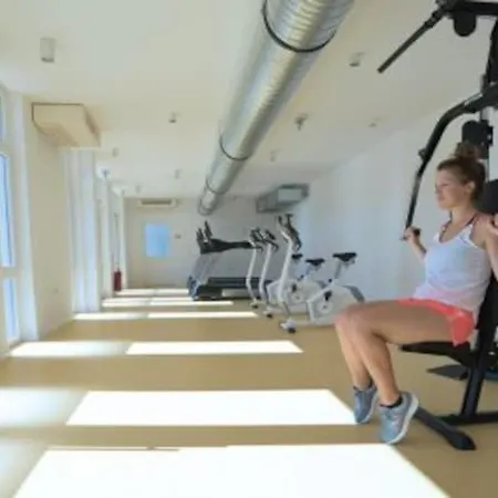 Mobile Homes In Camp Kovacine, Cres, With Long Pebble *