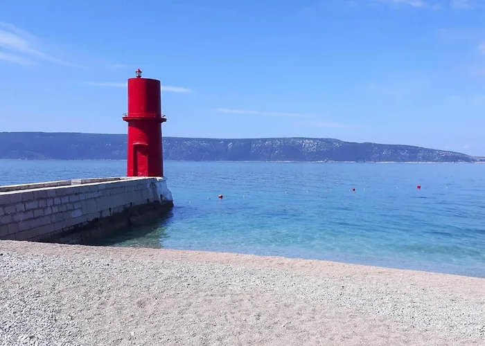 Mobile Homes In Camp Kovacine, Cres, With Long Pebble Hébergement de vacances