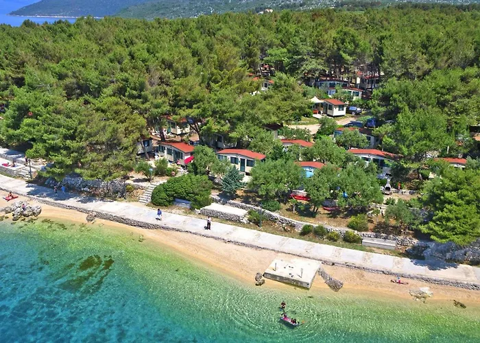Mobile Homes In Camp Kovacine, Cres, With Long Pebble Hébergement de vacances